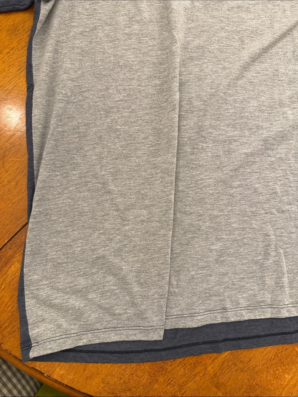 Nike Grey and Navy Chicago White Sox Raglan Tee xl cooperstown collection